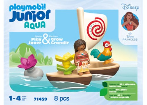 Playmobil - Junior & Disney: Moana's Sail Boat