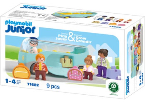 Playmobil - JUNIOR: Airport Shuttle Bus