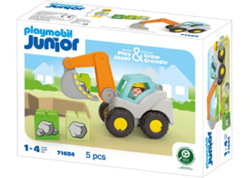 Playmobil - JUNIOR: Shovel Excavator