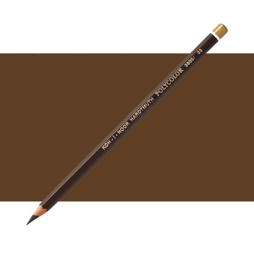 Koh-I-Noor Polycolor Colouring Pencil Dark Brown