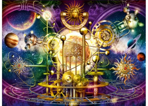 Puzzle - Ravensburger- Golden Solar System Puzzle 500p