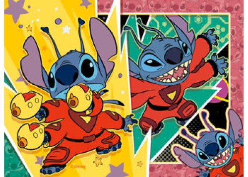 Puzzle - Ravensburger- Disney Stitch 4inaBox 12/16/20/24p