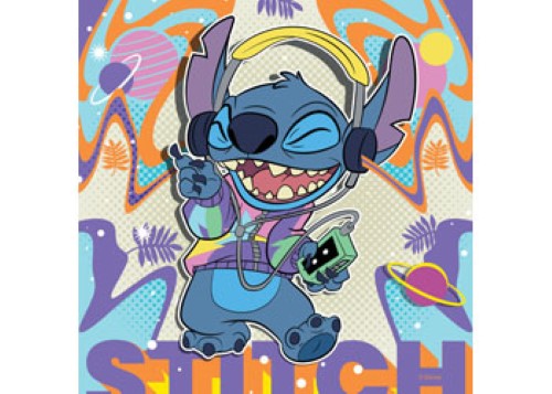 Puzzle - Ravensburger- Disney Stitch 3x49p