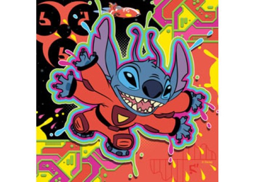 Puzzle - Ravensburger- Disney Stitch 3x49p