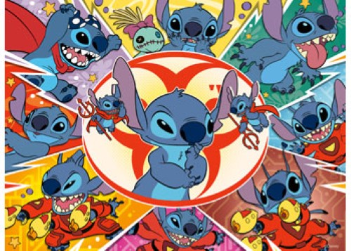 Puzzle - Ravensburger- Disney Stitch 100p