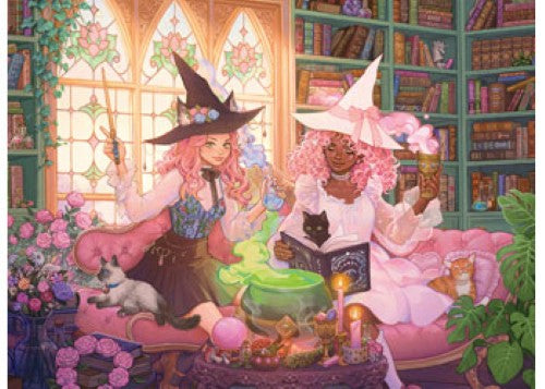 Puzzle - Ravensburger- Enchanting Library 200p