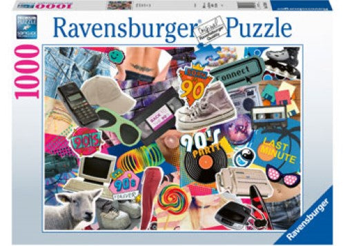 Puzzle - Ravensburger- The 90s 1000p