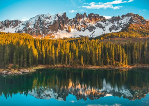 Puzzle - Ravensburger- Lake Carezza 1000p