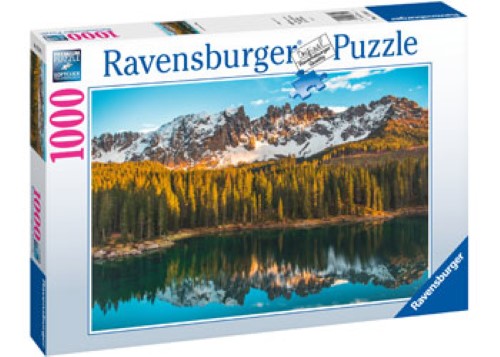 Puzzle - Ravensburger- Lake Carezza 1000p