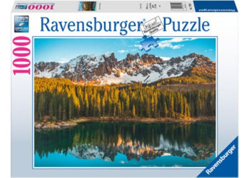 Puzzle - Ravensburger- Lake Carezza 1000p