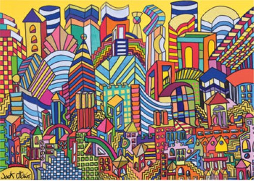 Puzzle - Ravensburger- BOSTON 2189 1000p