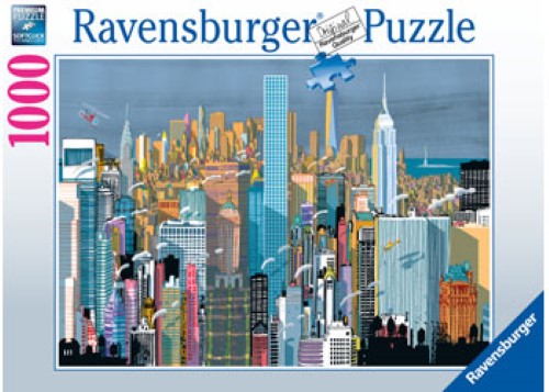 Puzzle - Ravensburger- I am New York 1000p
