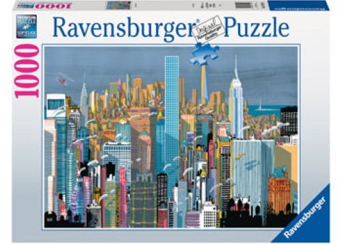 Puzzle - Ravensburger- I am New York 1000p
