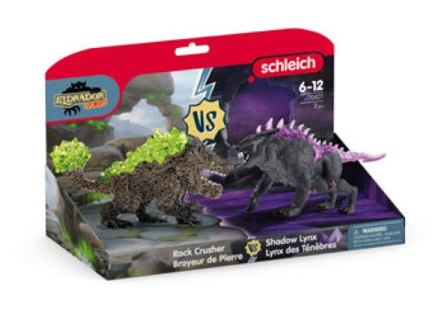 Schleich - Shadow lynx vs. Rock crusher