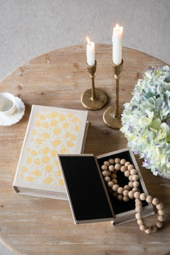 Decorative - Lemon Book Box Set of 2