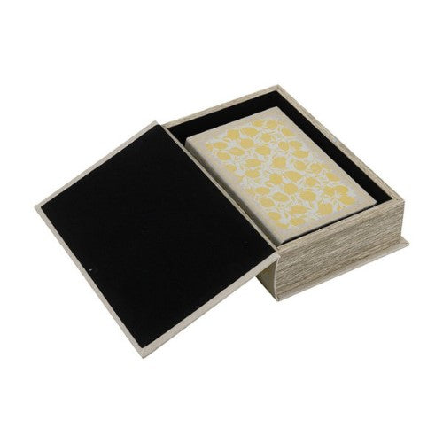 Decorative - Lemon Book Box Set of 2