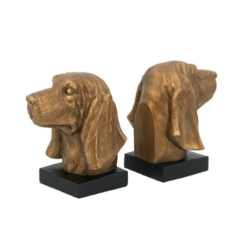 Decorative - Dog Head Book Ends Set of 2