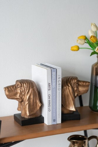 Decorative - Dog Head Book Ends Set of 2