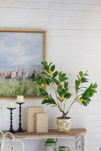 Decorative - Black Candle Holder - 33cm