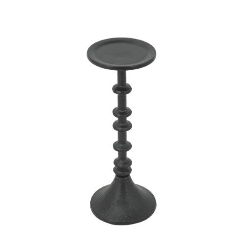 Decorative - Black Candle Holder - 28cm