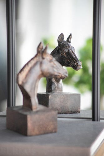 Decorative - Black Horse Bookends Set of 2