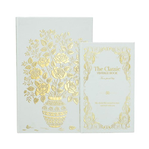 White Book Box Set of 2