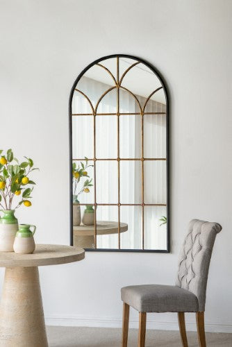 Antiqued Wall Mirror - 166cm