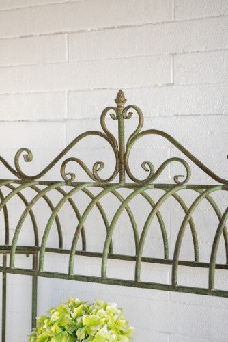 Rustic Metal Shelf Unit