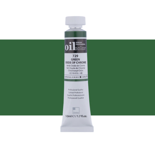 ShinHan Professional 50ml Oil Paint GRN OXIDE OF CHROM