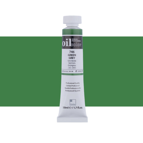 ShinHan Professional 50ml Oil Paint GREEN GREY