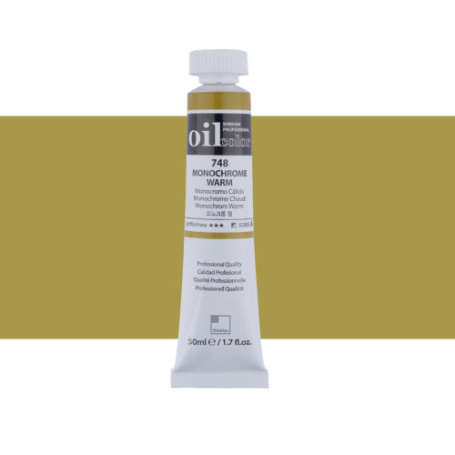 ShinHan Professional 50ml Oil Paint MONOCHROME WARM