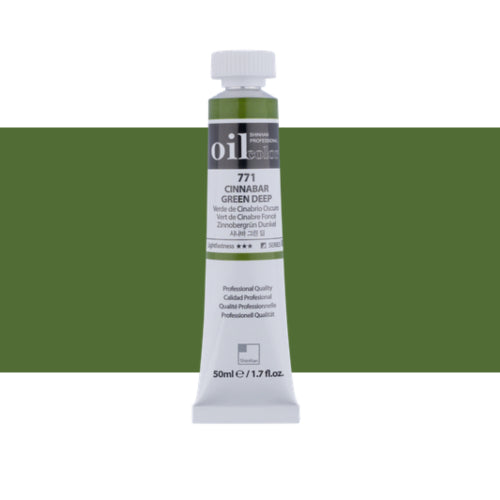 ShinHan Professional 50ml Oil Paint CINNABAR GREEN DP