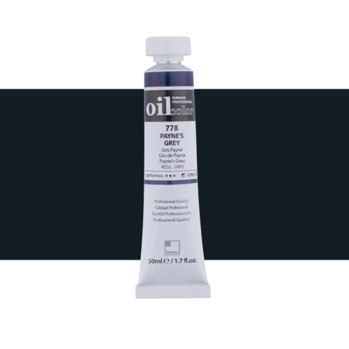 ShinHan Professional 50ml Oil Paint PAYNE'S GREY