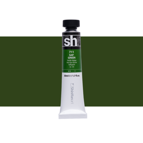 ShinHan SH 50ml Oil Colour Paints SAP GREEN