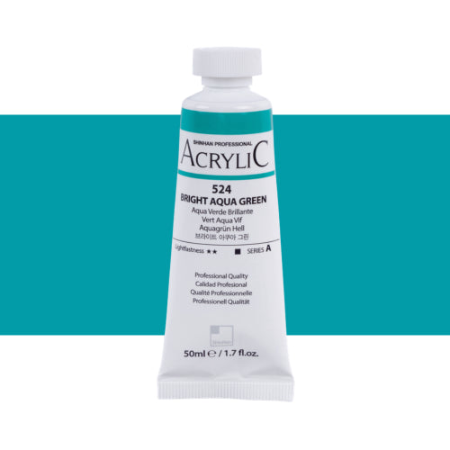 ShinHan Professional 50ml Acrylic Paints BRT AQUA GREEN