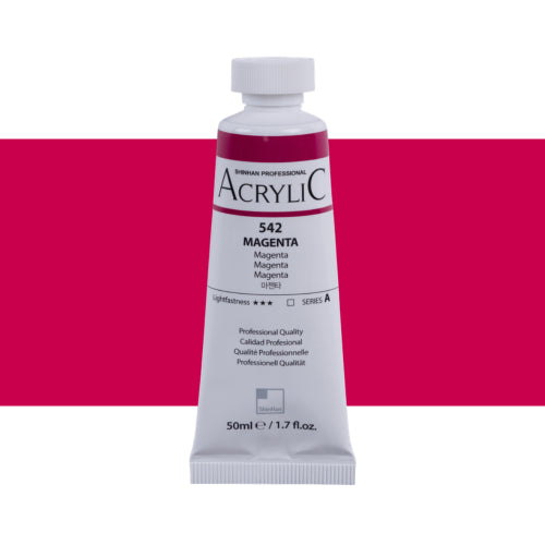 ShinHan Professional 50ml Acrylic Paints MAGENTA