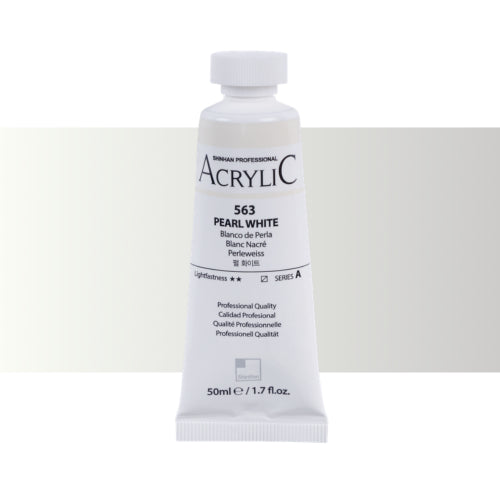 ShinHan Professional 50ml Acrylic Paints PEARL WHITE