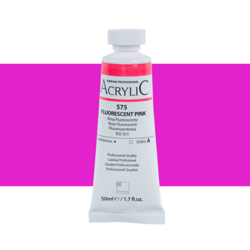 ShinHan Professional 50ml Acrylic Paints FLUO PINK