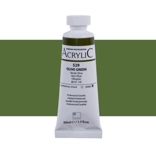 ShinHan Professional 50ml Acrylic Paints OLIVE GREEN