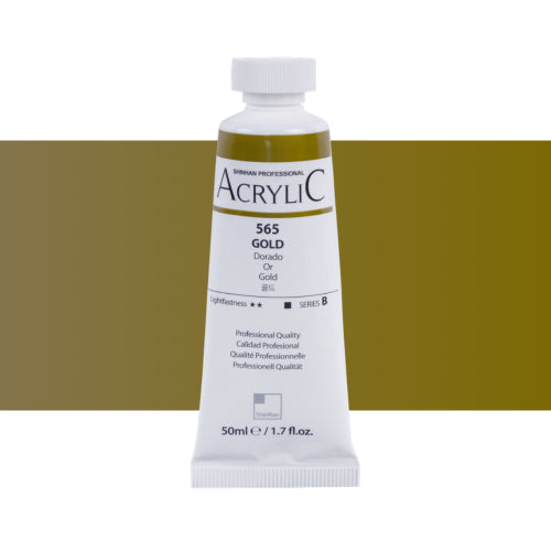ShinHan Professional 50ml Acrylic Paints GOLD