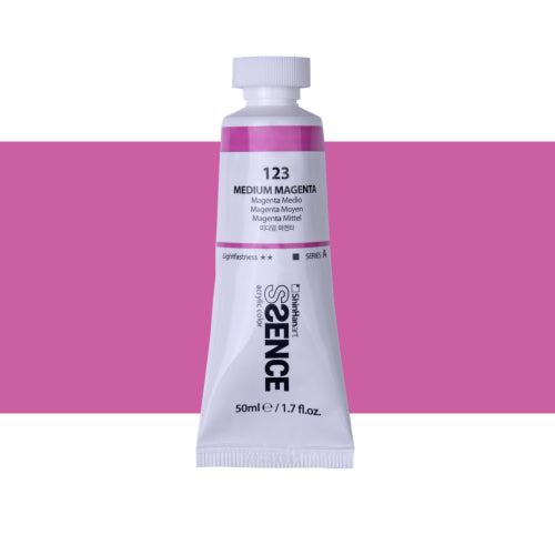 ShinHan SH 50ml Oil Colour Paints MEDIUM MAGENTA