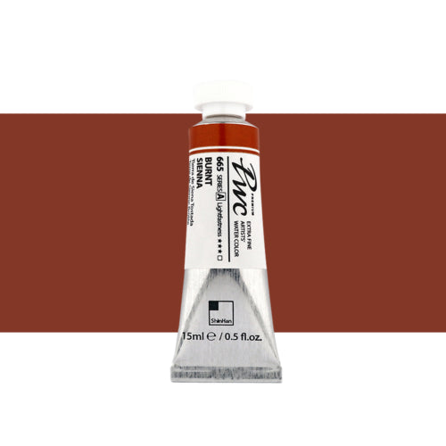 ShinHan PWC Extra Fine 15ml Watercolour Paint BURNT SIENNA
