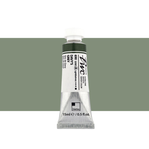 ShinHan PWC Extra Fine 15ml Watercolour Paint DAVY'S GREY