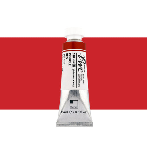 ShinHan PWC Extra Fine 15ml Watercolour Paint PYRROLE RED