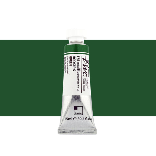 ShinHan PWC Extra Fine 15ml Watercolour Paint HOOKERS GREEN