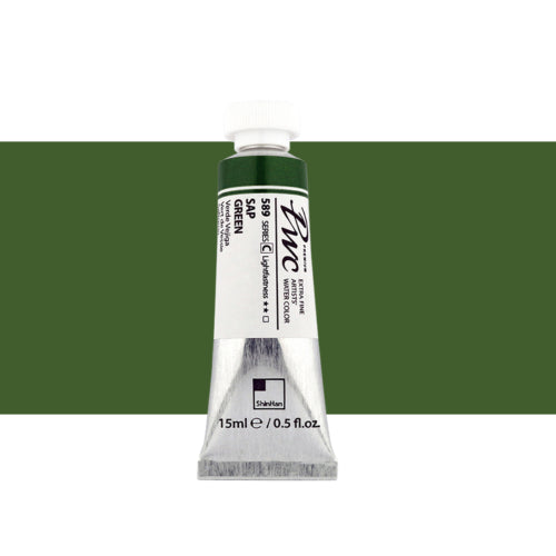 ShinHan PWC Extra Fine 15ml Watercolour Paint SAP GREEN