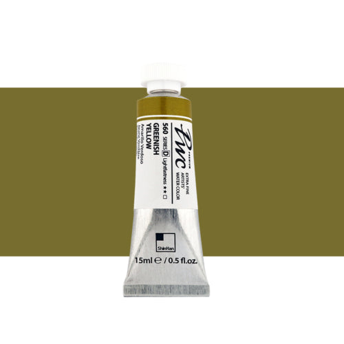 ShinHan PWC Extra Fine 15ml Watercolour Paint GREENISH YELLOW
