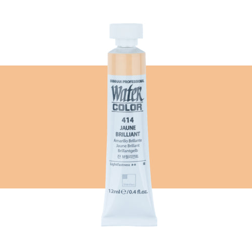 ShinHan Professional 12ml Watercolour Paints JAUNE BRILLIANT