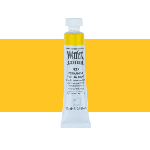 ShinHan Professional 12ml Watercolour Paints PERM YELLOW LT