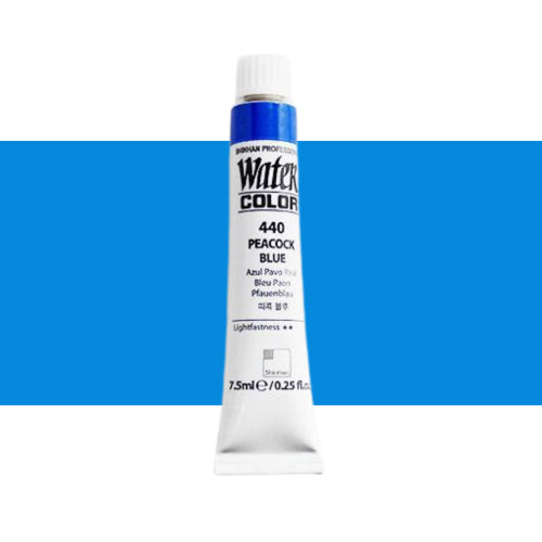 ShinHan Professional 12ml Watercolour Paints PEACOCK BLUE